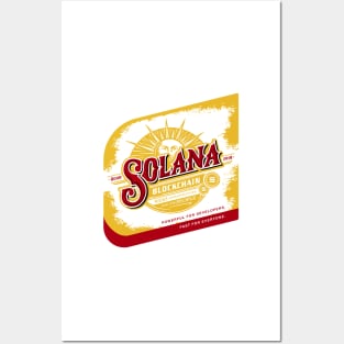 Solana Beer Label Posters and Art